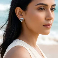 Silver Amphitrite Earrings