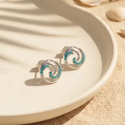 Silver Amphitrite Earrings