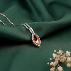 Silver Anahita Pendant With Link Chain