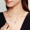 Silver Angel Wings of Protection Necklace