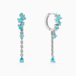 Silver Antiope Earrings