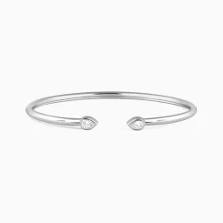Silver Aurora Cuff Bracelet
