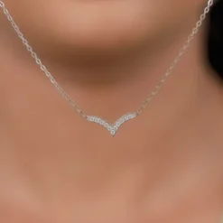 Silver Avya Necklace