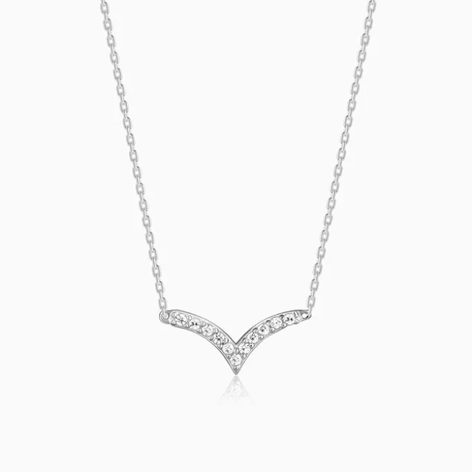 Silver Avya Necklace
