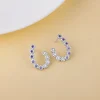 Silver Azul Muse Earrings