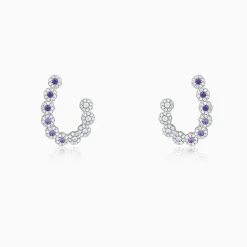 Silver Azul Muse Earrings