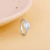 Silver Baguette Perfection Ring