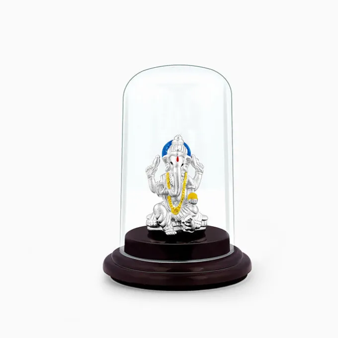 Silver Balaganapati Idol
