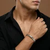 Silver Baldev Kada For Him (Size 2.6)