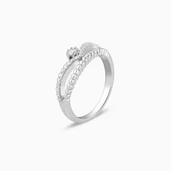 Silver Be My Queen Ring
