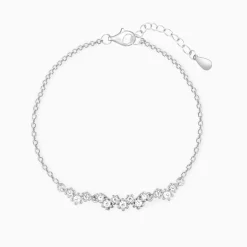 Silver Beautiful Glittering Bracelet