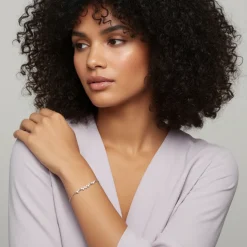 Silver Beautiful Glittering Bracelet