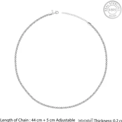 Silver Belcher Chain