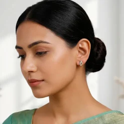 Silver Bendis Earrings