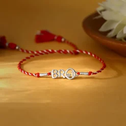 Silver Best Bro Rakhi