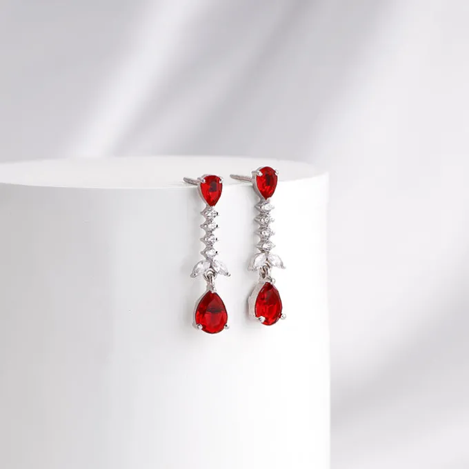 Silver Better Half Earrings