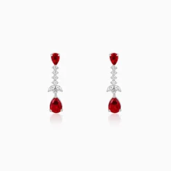 Silver Better Half Earrings