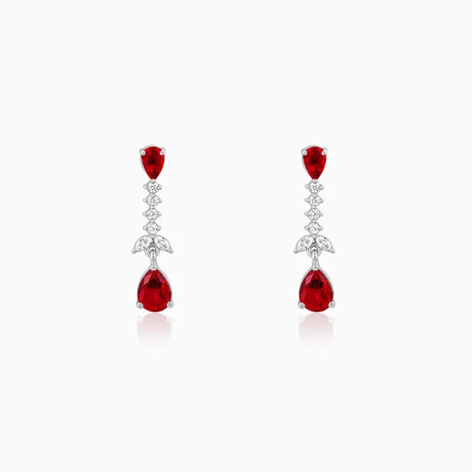 Silver Better Half Earrings