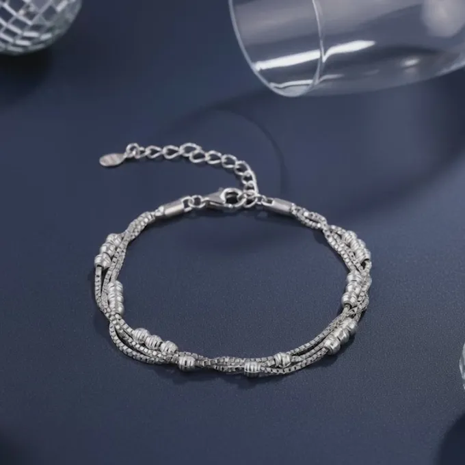 Silver Better Together Bracelet