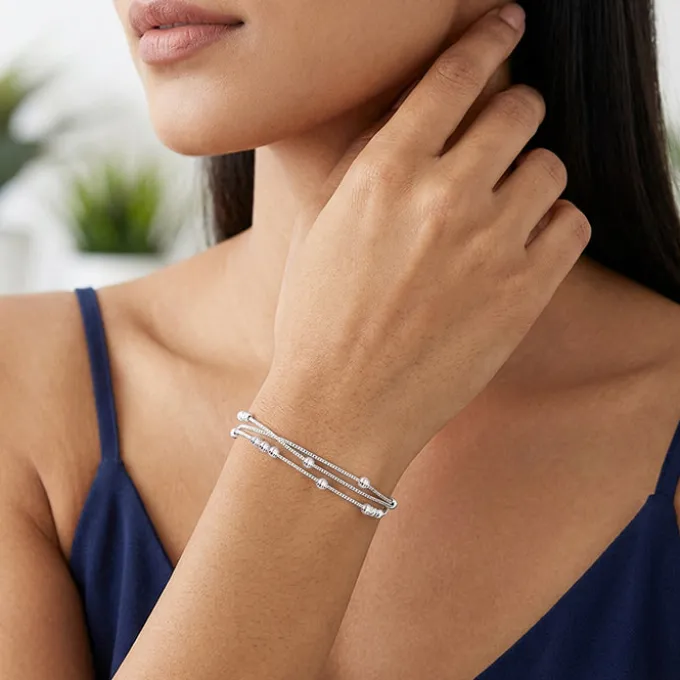 Silver Better Together Bracelet