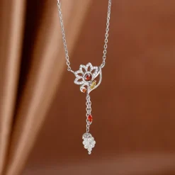Silver Bhavani Necklace