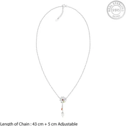 Silver Bhavani Necklace