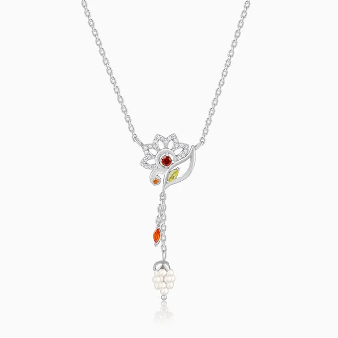Silver Bhavani Necklace