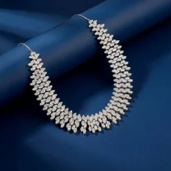 Silver Bikaner Crest Necklace