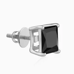 Silver Black Shadow Stud For Him