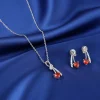 Silver Bleeding Love Set