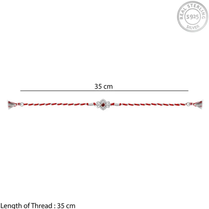 Silver Bliss Rakhi