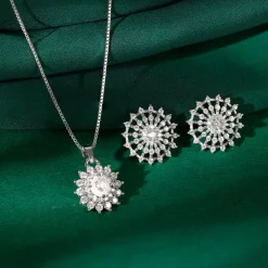 Silver Bloom Set