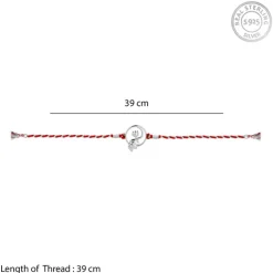 Silver Blossom Bond Rakhi