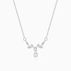 Silver Branchful Necklace