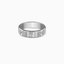 Silver Cadence Ring For Him (Size 20)
