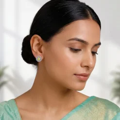 Silver Carmenta Earrings