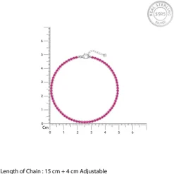 Silver Celebrate in Pink Bracelet