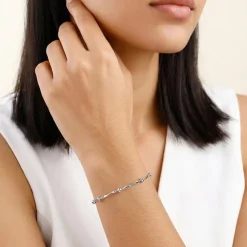 Silver Celestial Gleam Bracelet