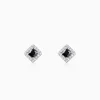 Silver Celestial Square Stud For Him