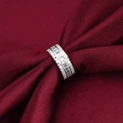 Silver Chambered Ring