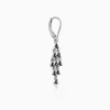 Silver Chandelier Dangler Earrings
