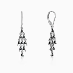 Silver Chandelier Dangler Earrings