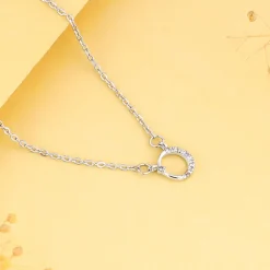 Silver Chandra Necklace