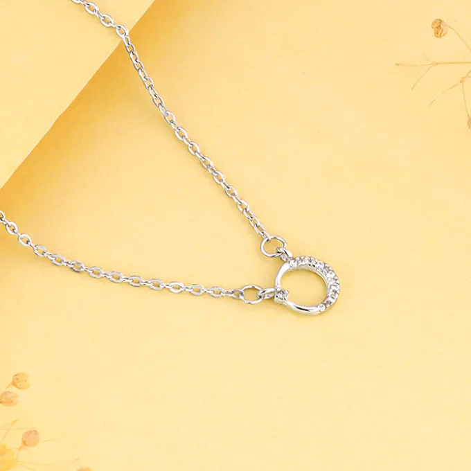 Silver Chandra Necklace