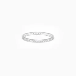 Silver Channel of Love Ring