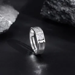 Silver Charm Away Ring For Him