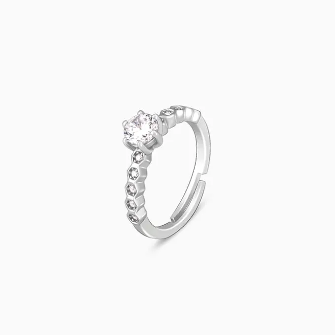 Silver Charm Ring