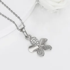 Silver Chic Flower Set