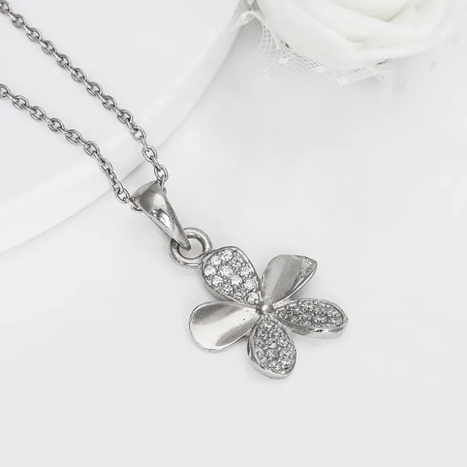 Silver Chic Flower Set