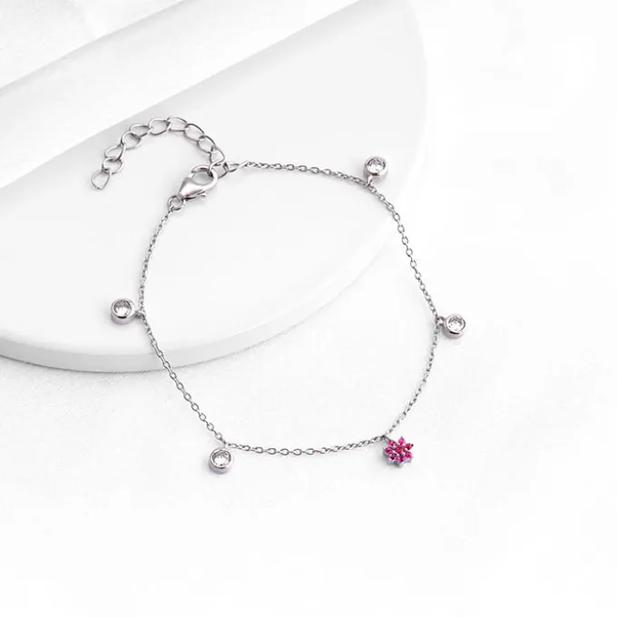 Silver Chords of Love Bracelet